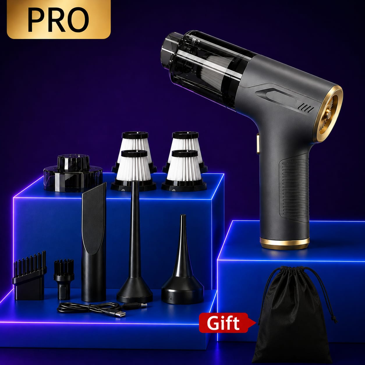 2-in-1 Vacuum & Air Blower