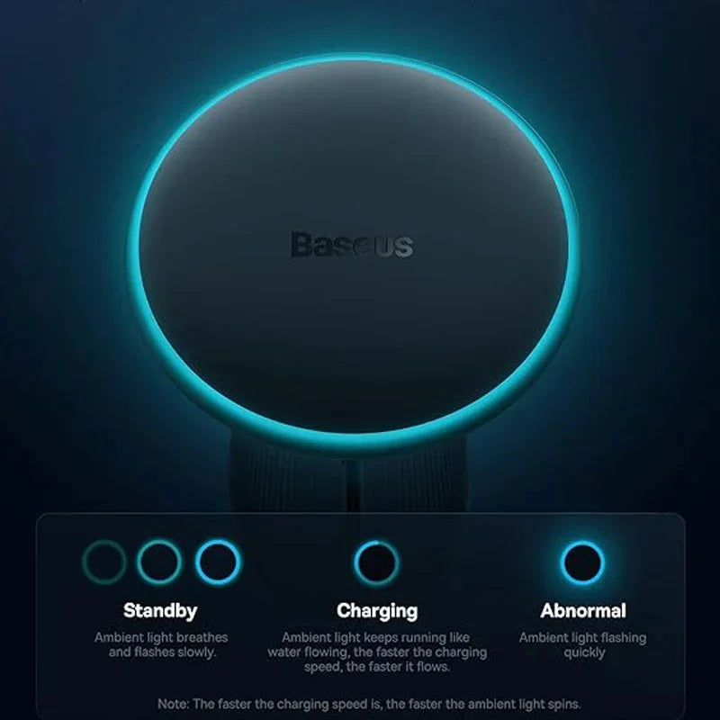 Baseus Magnetic Wireless Car ChargerPhone Holder
