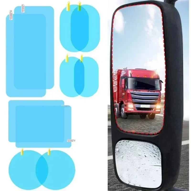 Car Side Mirror Anti-Fog & Rainproof Film – Clear Waterproof Protective Stickers