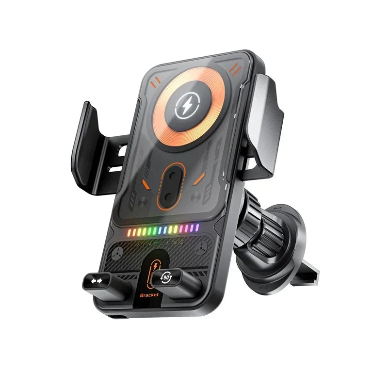 AuraClip™ Smart Auto-Clamping Wireless Car Charger