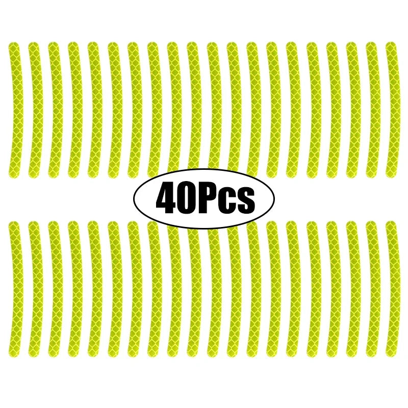 Reflective Wheel Rim Safety Stickers