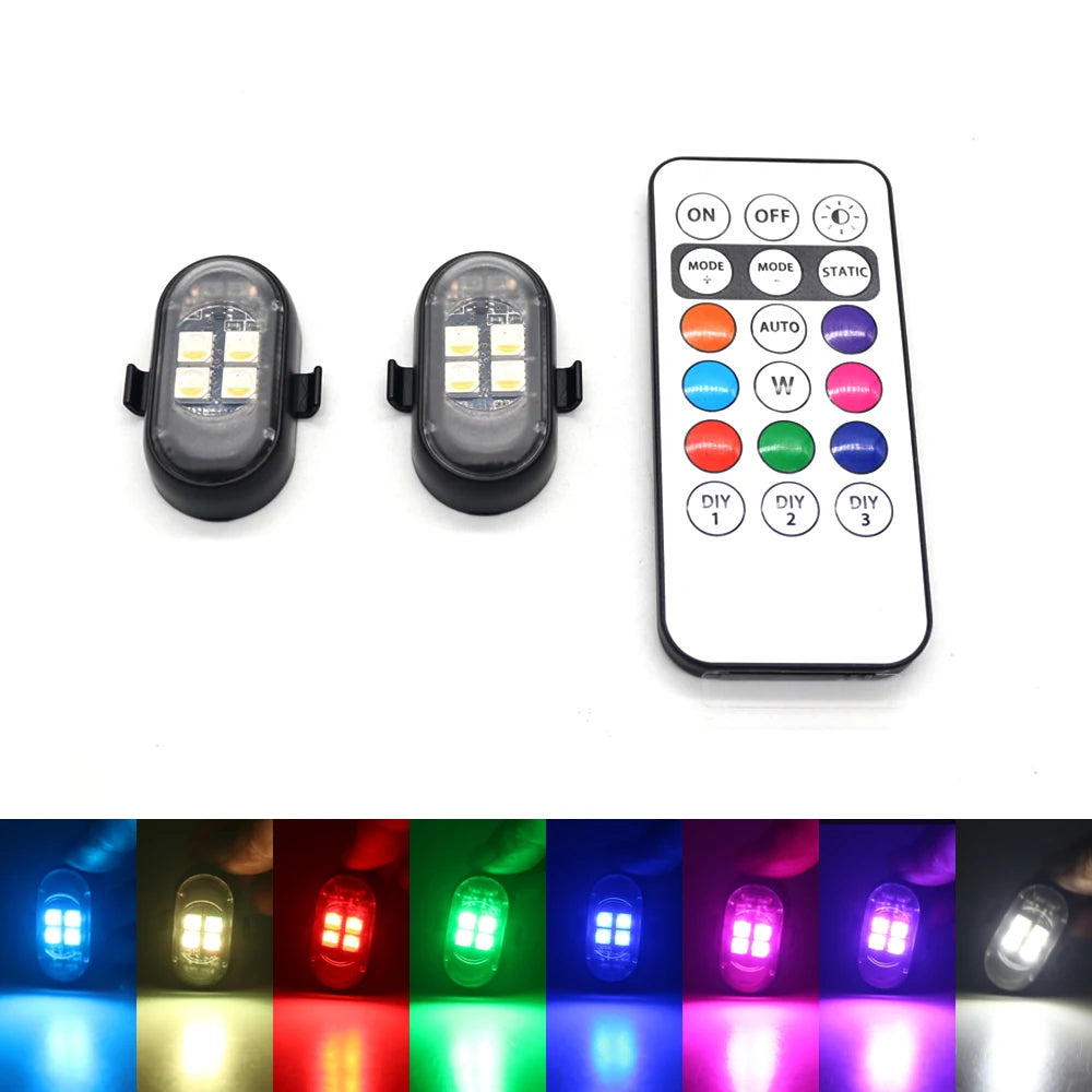 Wireless RGB Car Lights