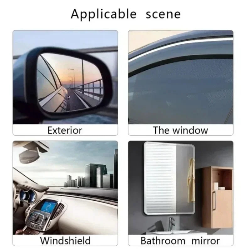 Car Side Mirror Anti-Fog & Rainproof Film – Clear Waterproof Protective Stickers