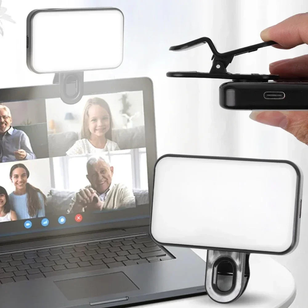 Bright Selfie Clip Light