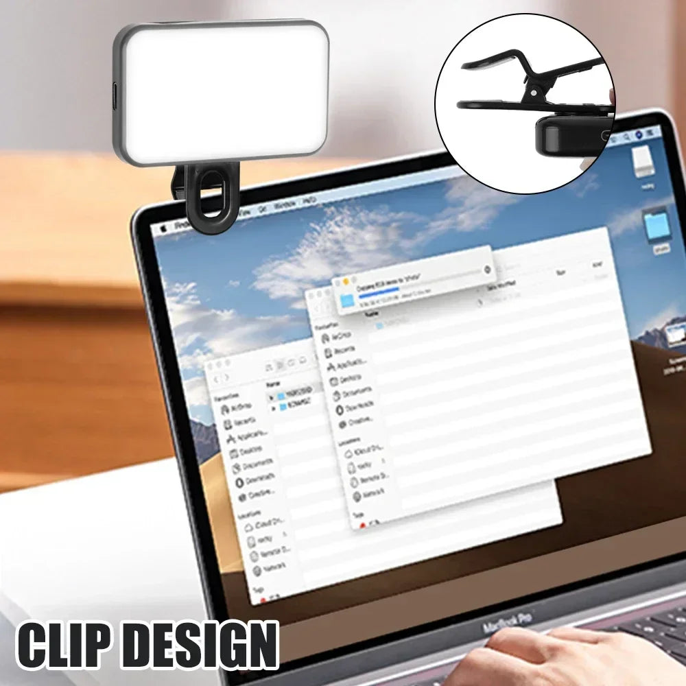 Bright Selfie Clip Light