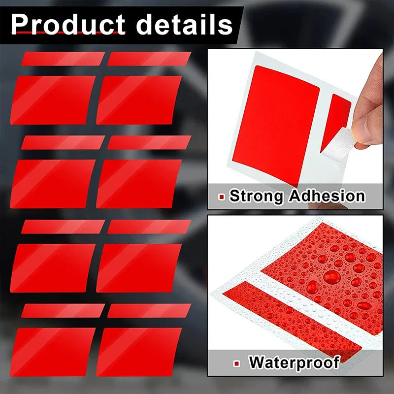 Reflective Wheel Rim Stickers