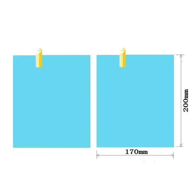 Car Side Mirror Anti-Fog & Rainproof Film – Clear Waterproof Protective Stickers