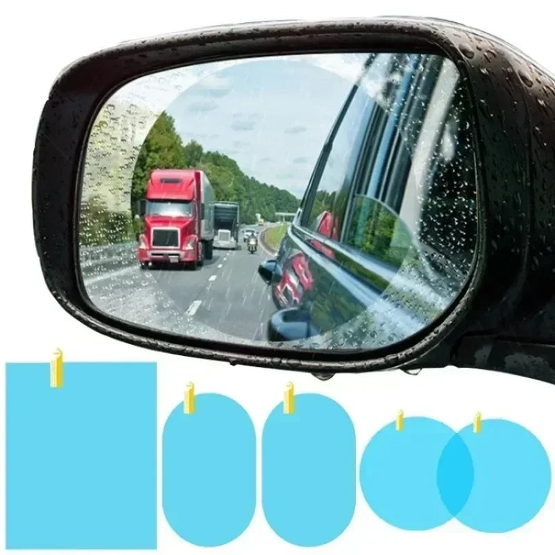 Car Side Mirror Anti-Fog & Rainproof Film – Clear Waterproof Protective Stickers