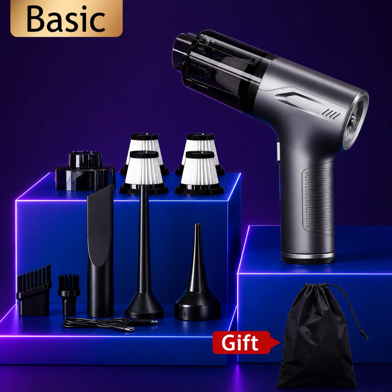 2-in-1 Vacuum & Air Blower